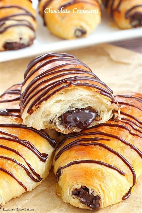 Pin By Annie On The Chocolate Shop Chocolate Croissant Recipes Food