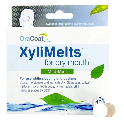 Xylimelts To Increase Saliva Flow Perfect For Dry Mouth By Oracoat 40