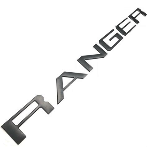 Ford Ranger Letters Emblem Sign Ornament Nameplate Car Styling Badge