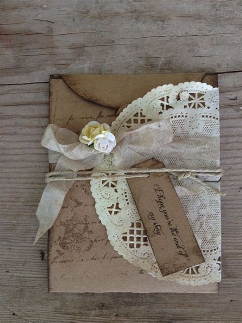 35 fall wedding invitations that embrace autumn. Rustic Wedding Invitation Country Chic Invitations by ...