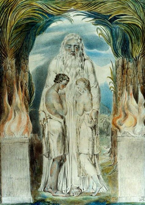 William Blake Adam And Eve Print By Granger William Blake Art Adam