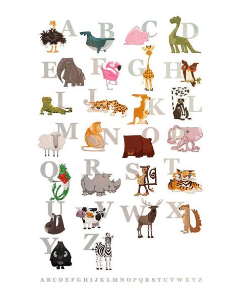 To find out what x squared plus x squared equals, you have to multiply x times itself, then add that number to itself. Animals Alphabet FRENCH Print | Etsy | French print ...