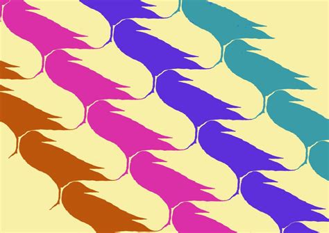 Tessellation 1126 Bird By Sakuramederu On DeviantArt Painting Patterns