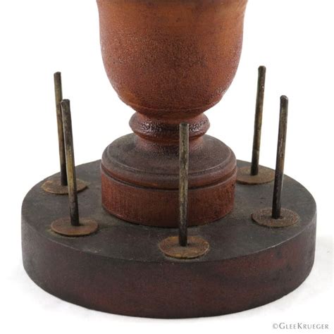 Shop the latest tech of carved wood finials available at alibaba.com. 19th c. Turned Wood Sewing Thread Spool Holder Acorn Finial