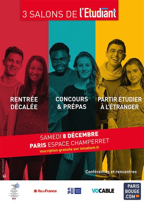 Salons De Letudiant De Paris Espace Champerret 8 Décembre 2018