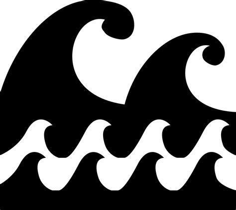 Sea Waves Svg Free 158 Dxf Include