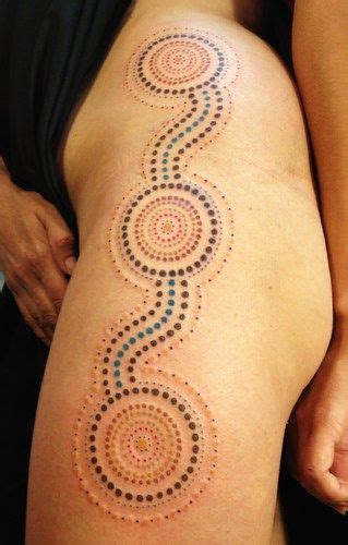 Australian Aboriginal Style Tattoos Tribal Feather Tattoos Tattoos