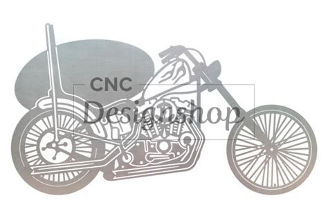 Classiccustom Motorcycle Dxf File For Cnc