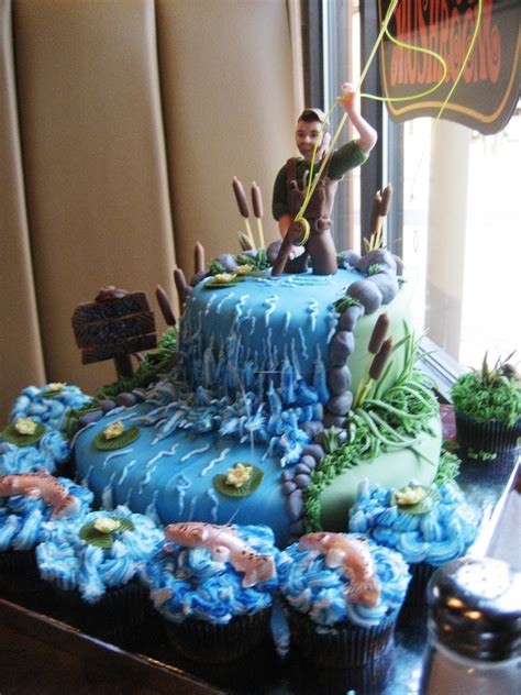 See more ideas about fish cake birthday, fish cake, ocean crafts. Fly Fishing Birthday Cake - CakeCentral.com
