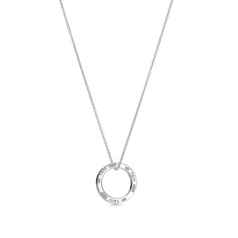 Tiffany 1837™ Pendant In Sterling Silver On A 16 Chain Tiffany And Co
