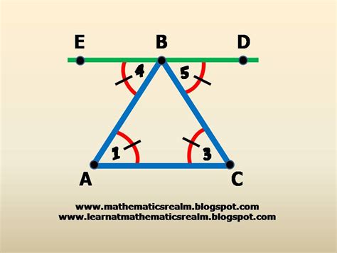 Both angles are interior or both angles are exterior. Alternate Interior Angles In Triangles Pictures to Pin on ...