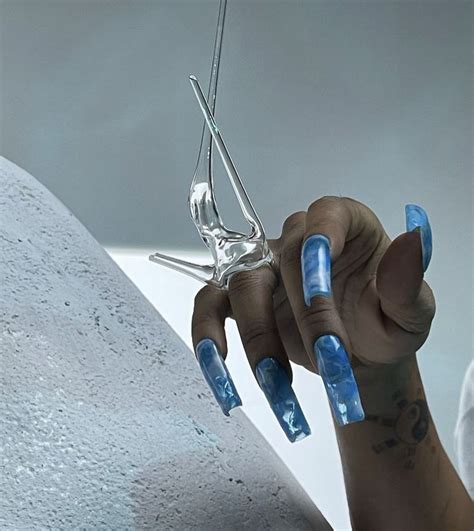 nails blue nails nail inspo long blue nails in 2022 sexy nails how to do nails blue nails