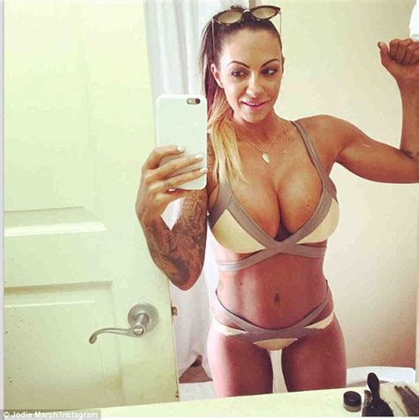 Jodie Marsh Gives Her Fans An Eyeful With Sexy Selfies On Barbados Beach Holiday Daily Mail Online