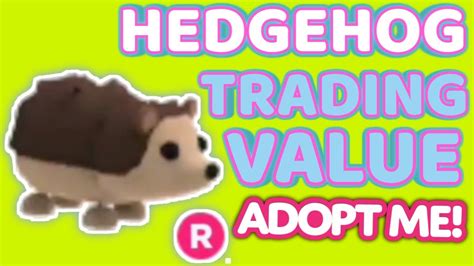 Adopt Me Hedgehog Trading Values 2023 Youtube
