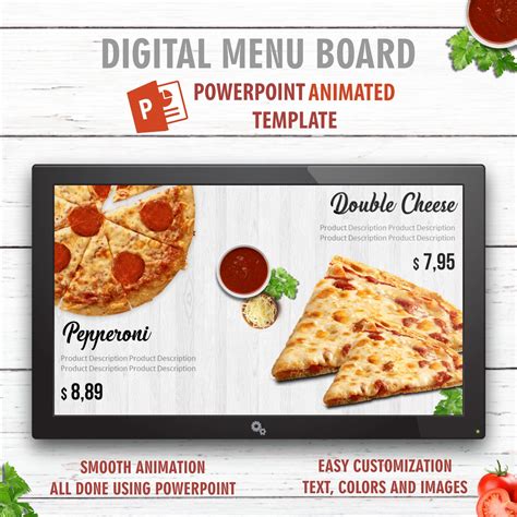 Digital Menu Board Templates