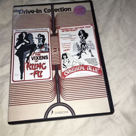 The Vixens Of Kung Fu Oriental Blue DVD Vinegar Syndrome Drive In Collection EBay