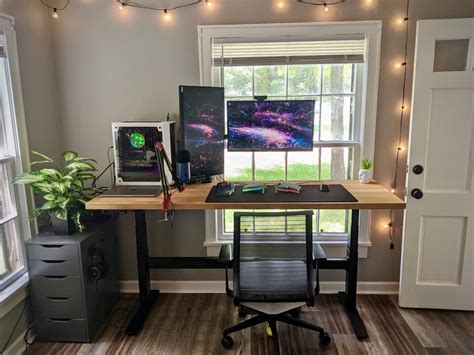 My Wfh And Gaming Station With Some Natural Light Rbattlestations