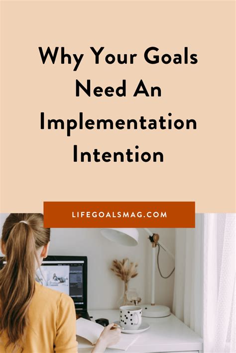 Why Your Goals Need An Implementation Intention Life