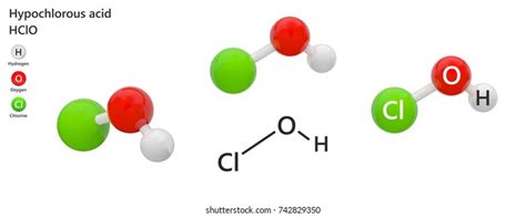 Perchloric Acid Mineral Acid Formula Hclo4 Stock Illustration 743640976