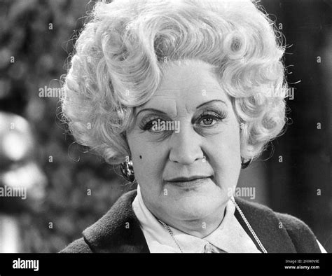 Mrs Slocombe Actress Molly Sugden Seen Here On The Set Of The Film Of The Tv Series Are You