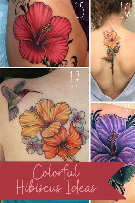 Hawaiian Flower Tattoo Drawings