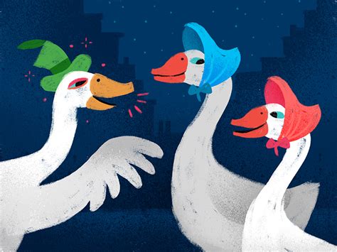 Disney Geese From Aristocats By Imile Wepener On Dribbble