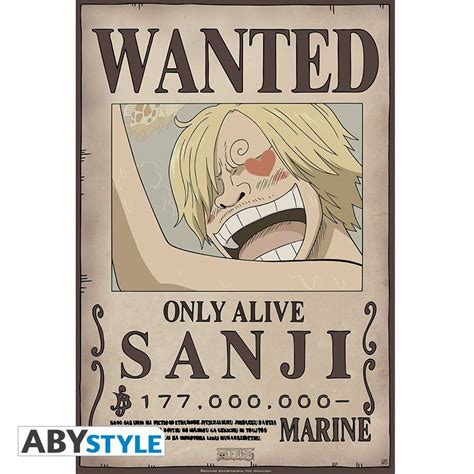 One Piece Portfolio 9 Posters Wanted Luffys Crew 21x297x5