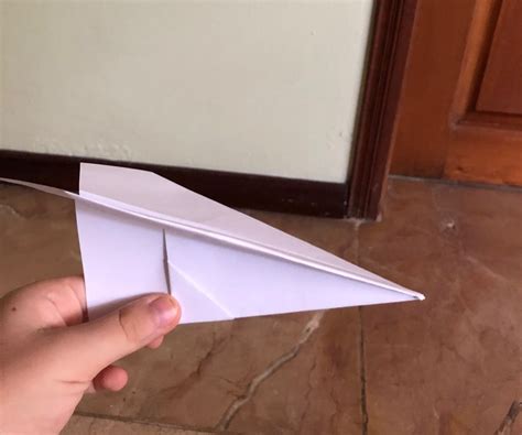 Super Simple Paper Plane 8 Steps Instructables
