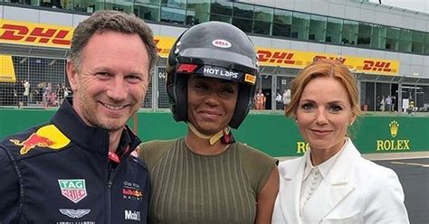 Spice Girls Mel B Hangs Out With Geri Horner And Her Husband After