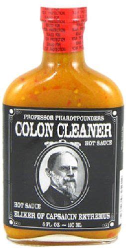 Professor Phardtpounders Colon Cleaner Hot Sauce 6 Ounce