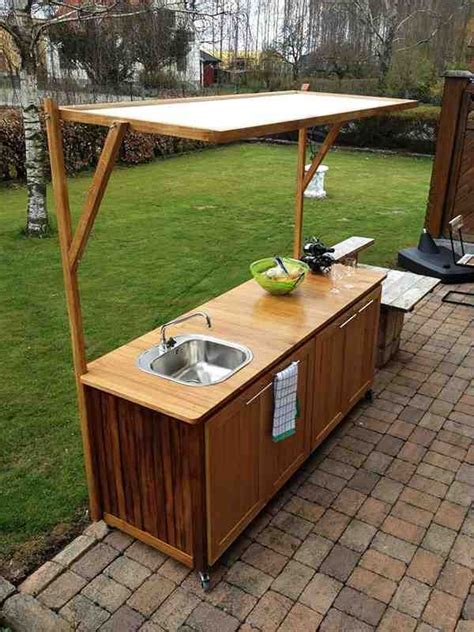 Even better would be if some part of you cabinetry joins the house where the water will be supplied. Outdoor Cabinet Plans - Home Furniture Design | Build ...