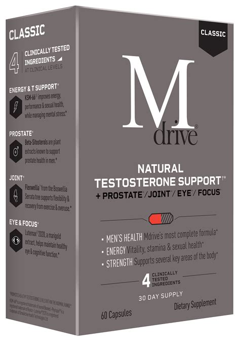 buy mdrive classic testosterone booster for men support healthy prostate eyes joint energy