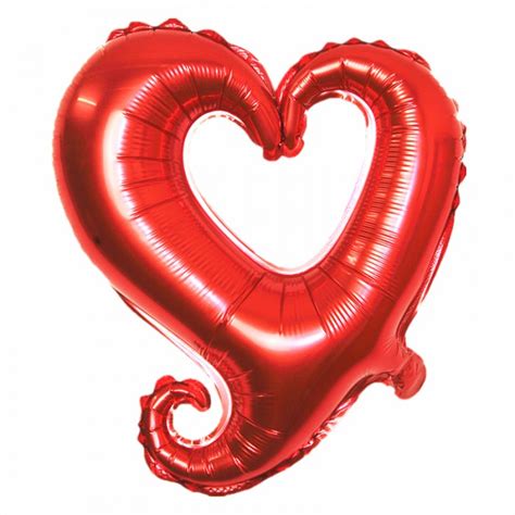 Foil Balloon Heart Red