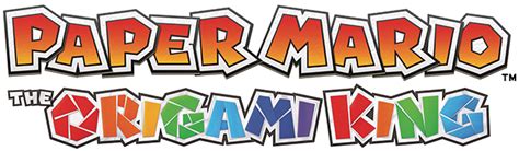 Paper Mario The Origami King Logo Anime Wallpaper Hd