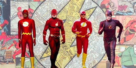 For Flashs 75th Anniversary My Tribute To All The Live Action Flashes