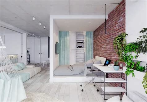 10 Inspirational Micro Apartment Design For Comfort And Cozy Living