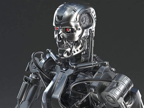 Terminator T800 3d Model By Squir
