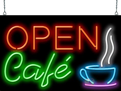 Cafe Open Signs