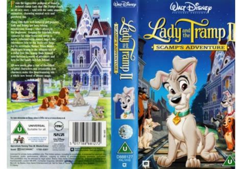 Lady And The Tramp 2 Scamps Adventure On Walt Disney Home Video