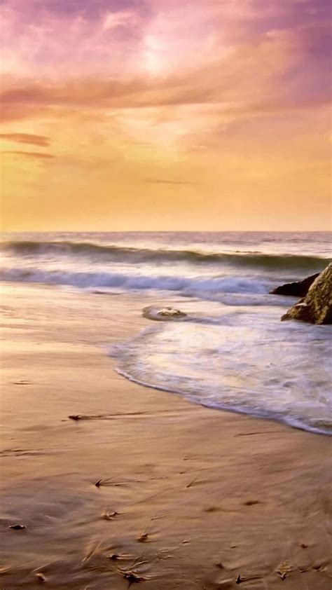 Download Iphone X Malibu Background Sunset In Zuma Beach