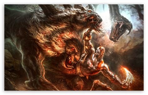 Published by june 23, 2019. God of War III Art 4K HD Desktop Wallpaper for • Tablet ...