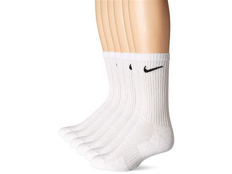 Nike Everyday Plus Cushioned Crew Socks 6 Pairs White Atelier Yuwa