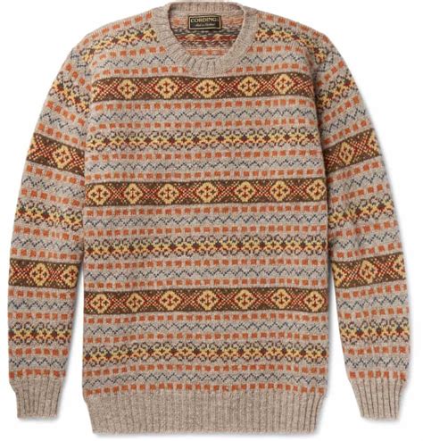 Guide To Mens Fair Isle Jumpers The Wish List In Pictures