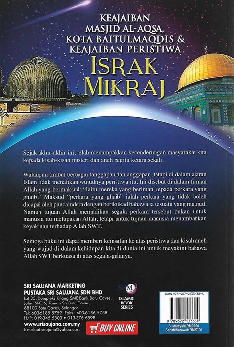 Israk Mikraj Pustaka Mukmin Kl Malaysias Online Bookstore