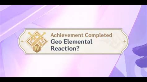 Defeat Primo Geovishap And Get Geo Elemental Reaction Genshin Impact