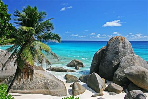 Mahe Beach Rocks Seychelles Beautiful Beaches Seychelles Africa