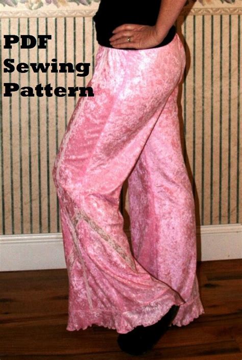 Items Similar To Womens Yoga Pants Pdf Sewing Pattern Instant Download