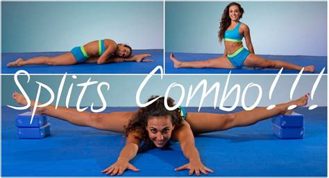 Beginners Splits Combo Dance Flexibility Stretches How