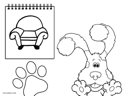 Blues Clues Coloring Sheet Coloring Pages