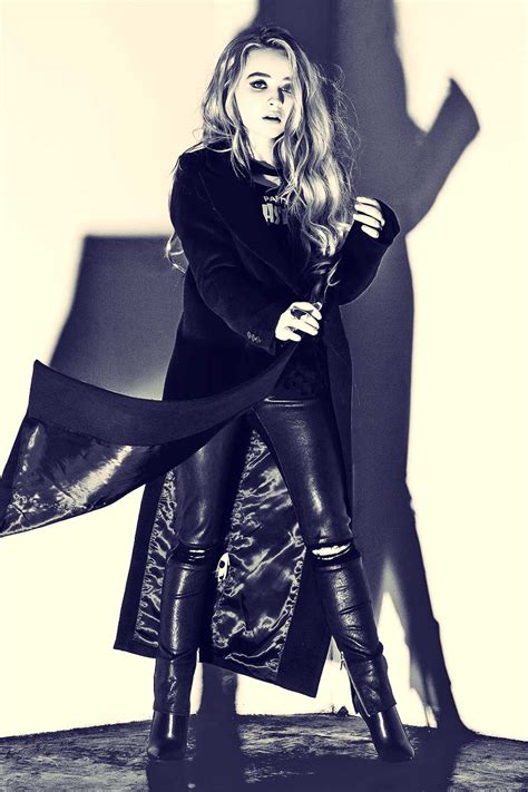 Sabrina Carpenter Photoshoot For Kode Magazine Leather Celebrities